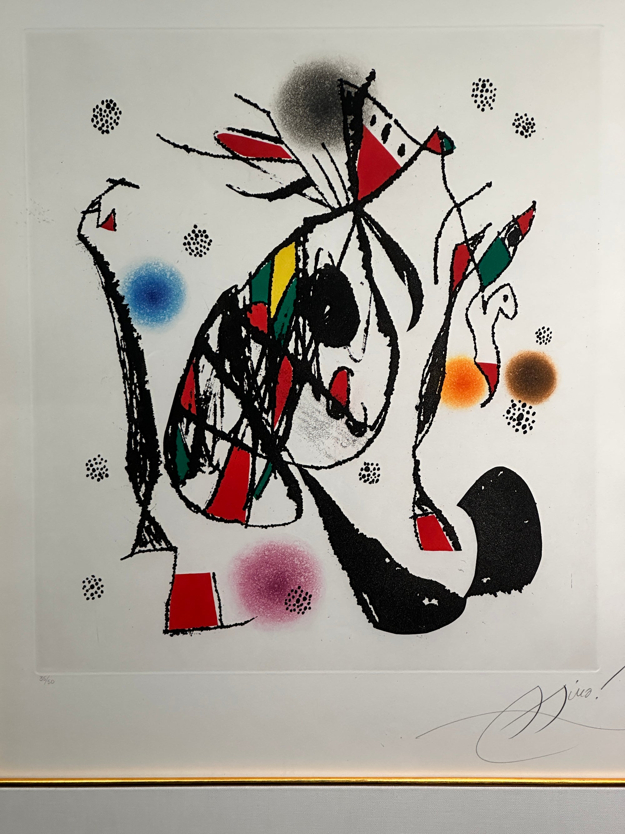 Joan Miró – Escalade de la butte