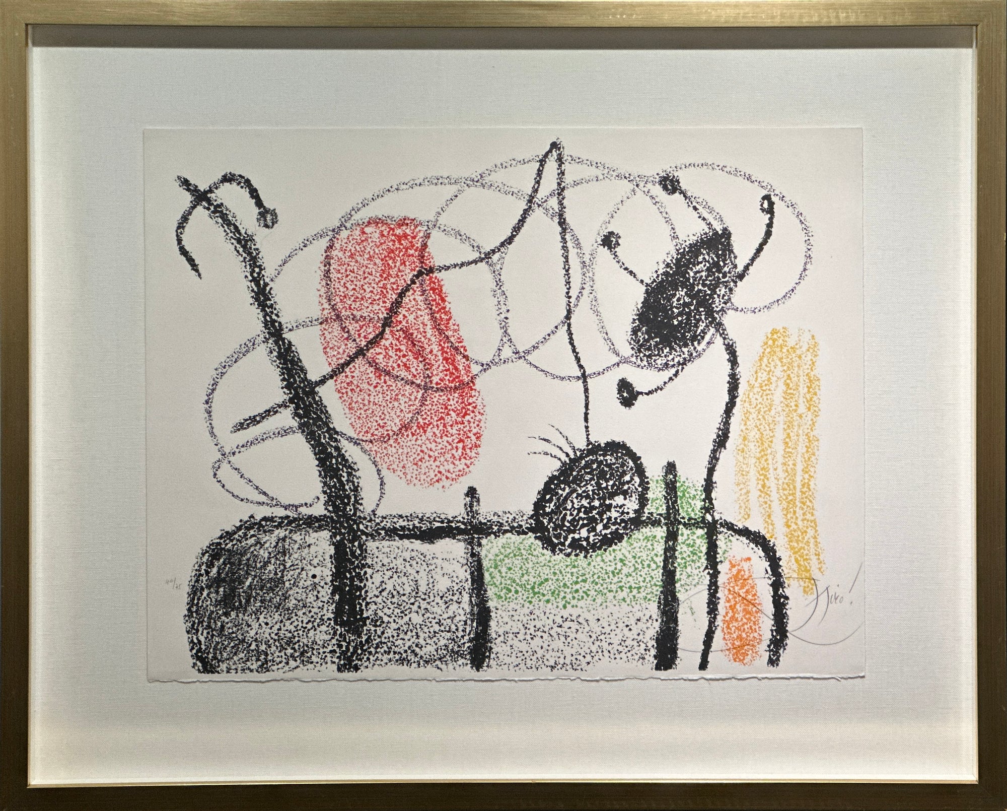 Joan Miró – Plate 19 from Album 21
