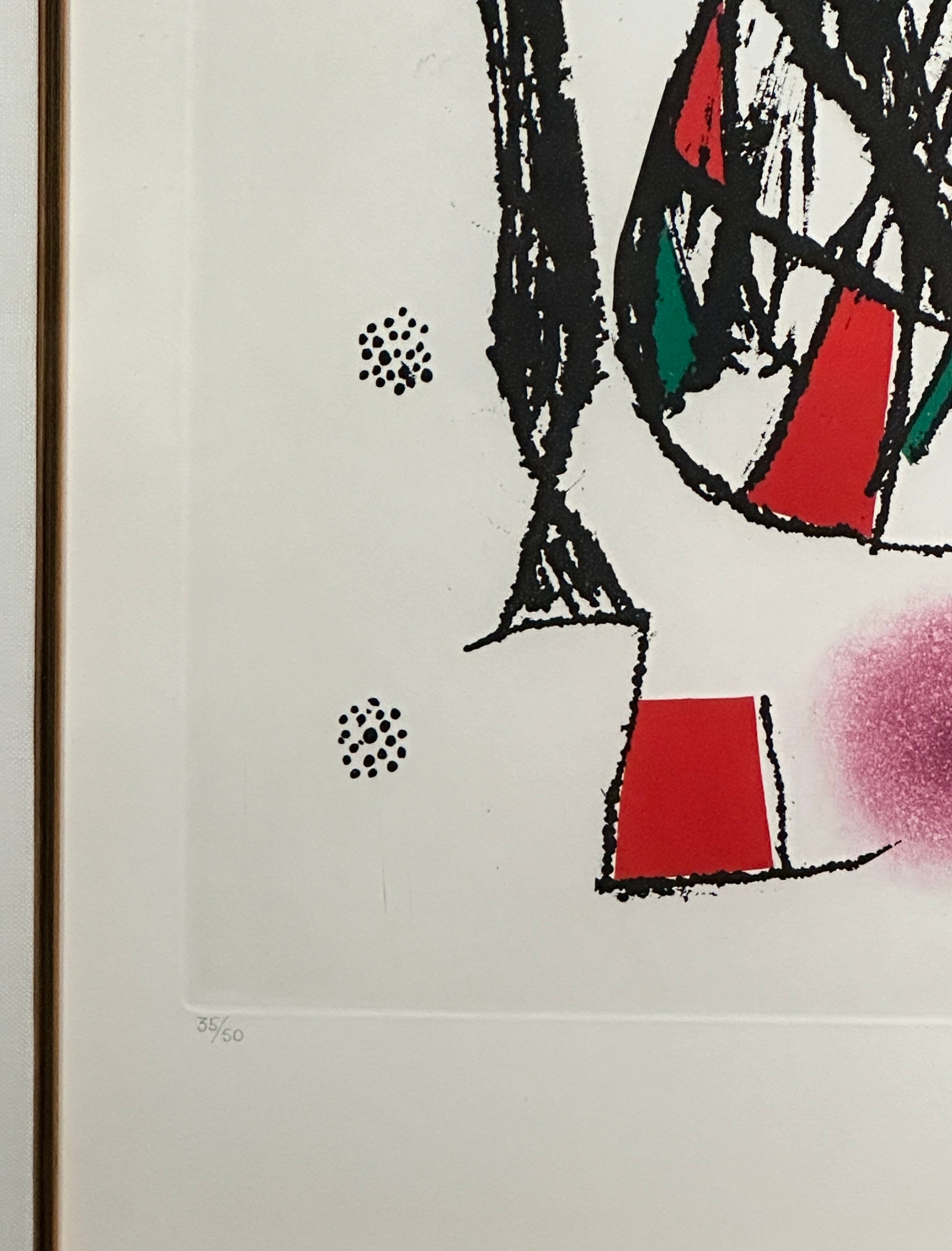 Joan Miró – Escalade de la butte
