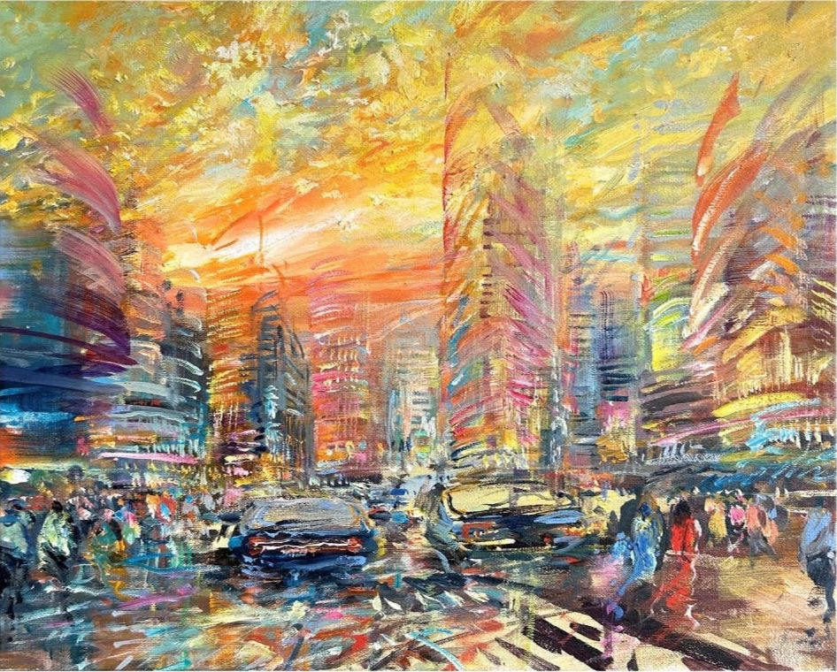 Carlos Azanedo- Summer Sunset, 2024