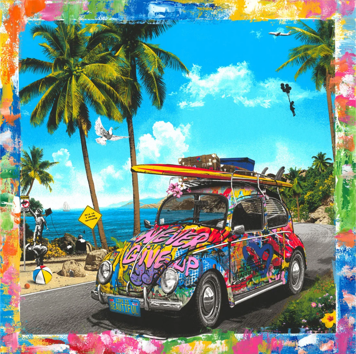 Mr. Brainwash – Beach Bug