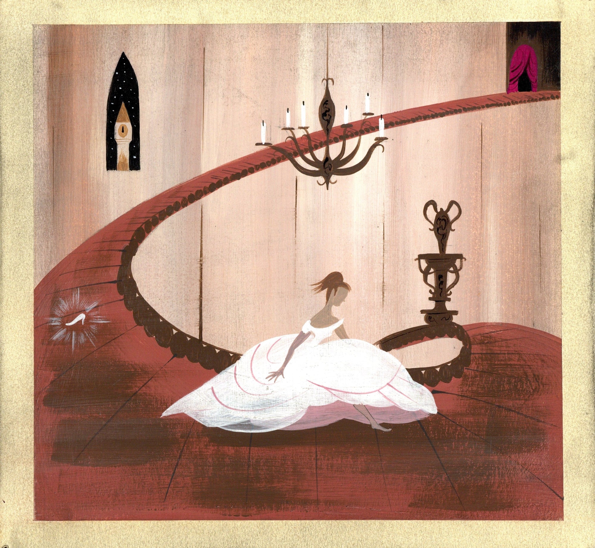 Cinderella Concept Painting by Mary Blair