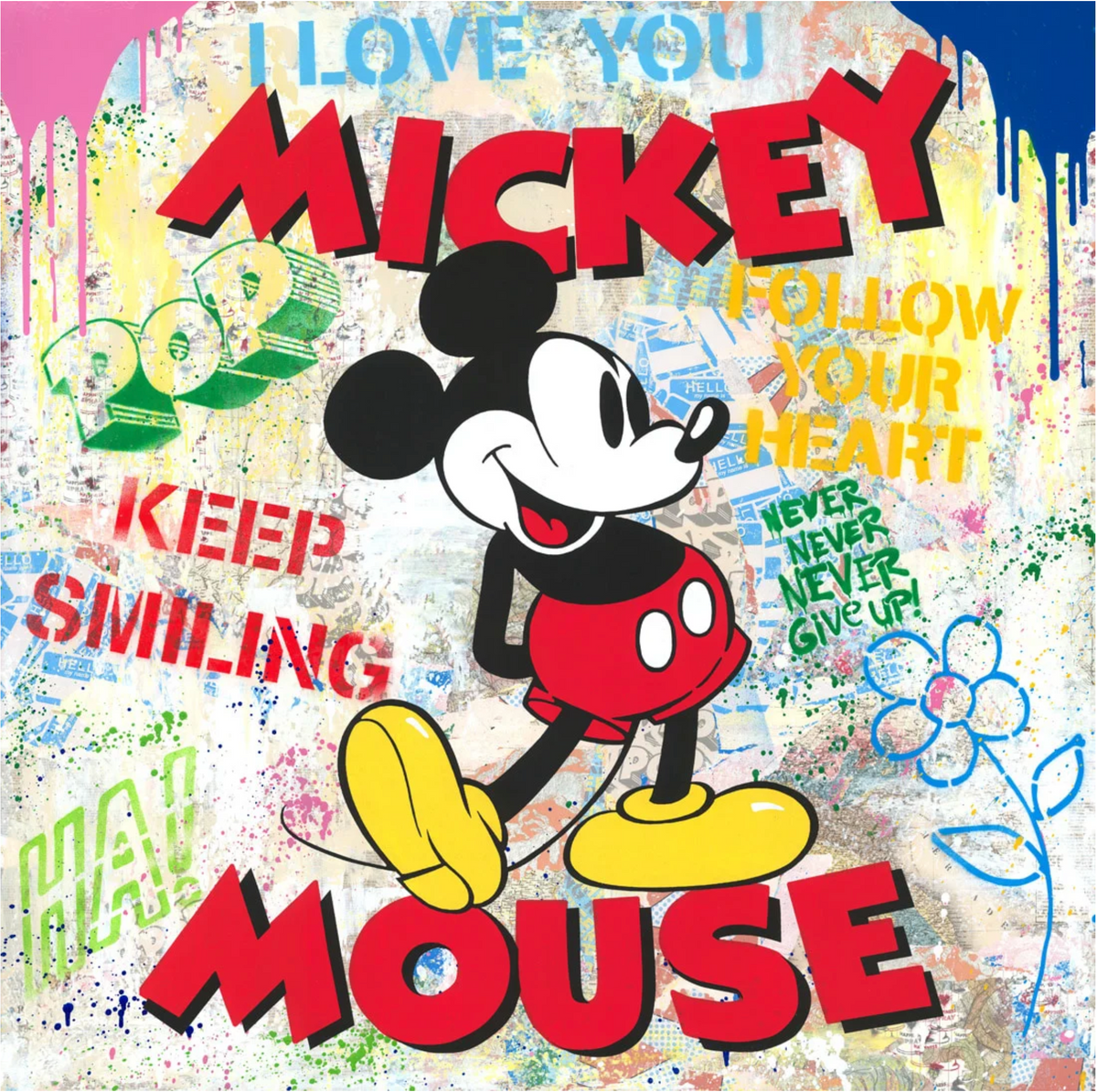 Mr. Brainwash – Classic Mickey