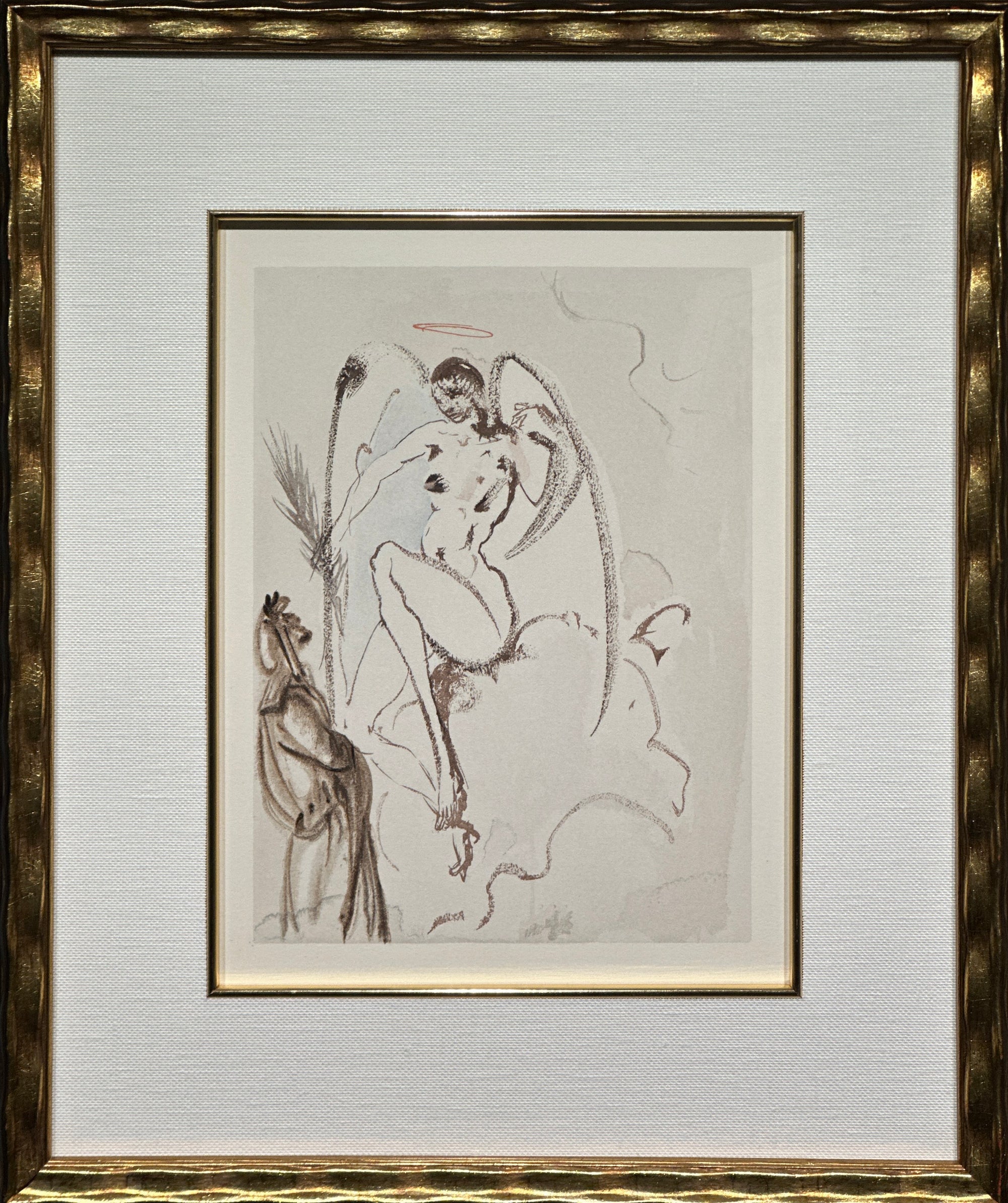Dali-Divine Comedy "Arch Angel Gabriel"