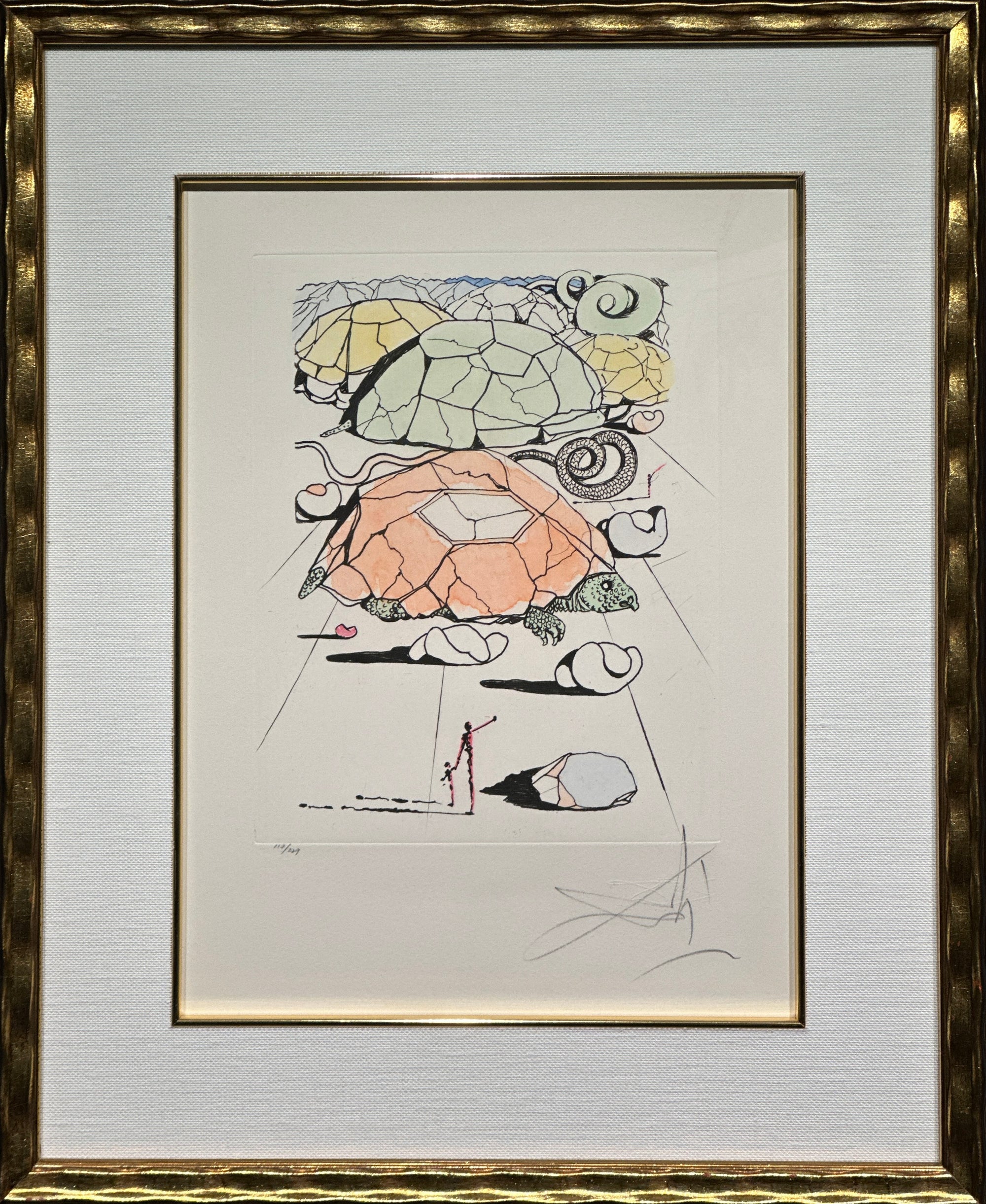 Salvador Dalí – Turtle Mountains