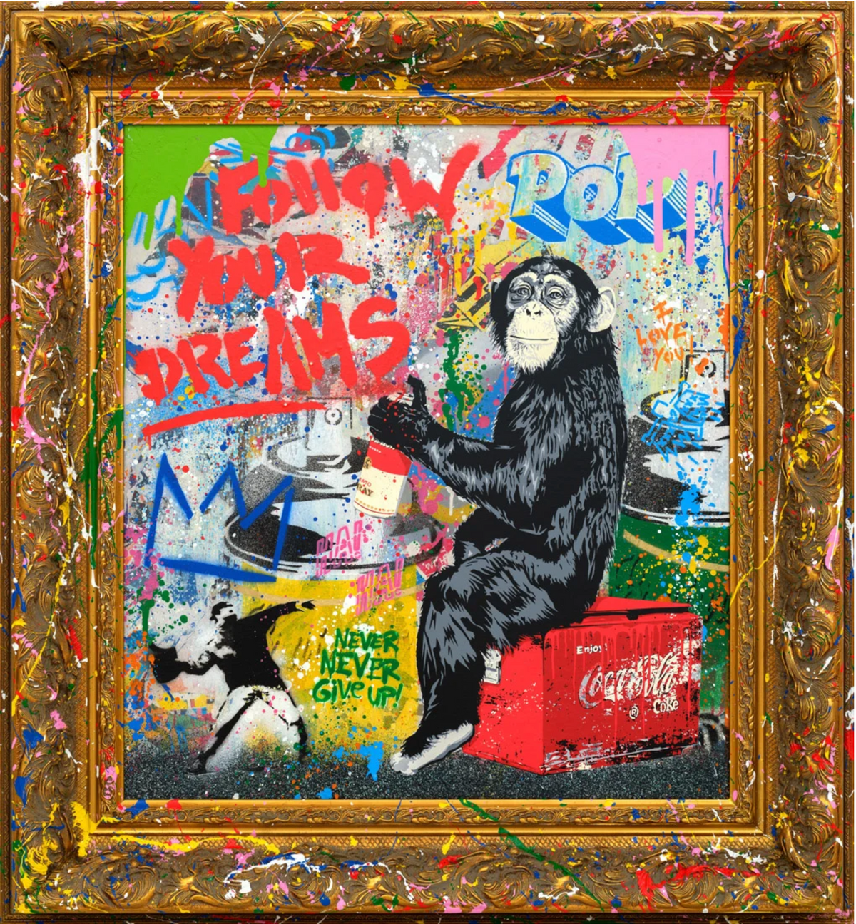 Mr. Brainwash – Everyday Life (Framed)