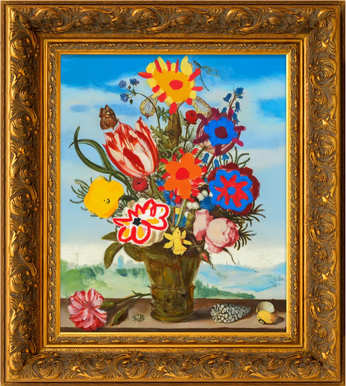 Mr. Brainwash – Flower Bouquet