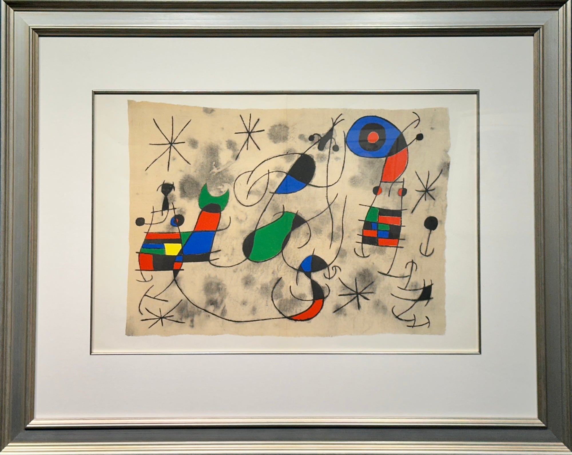 Joan Miro-L'Oiseau Solaire (1967)