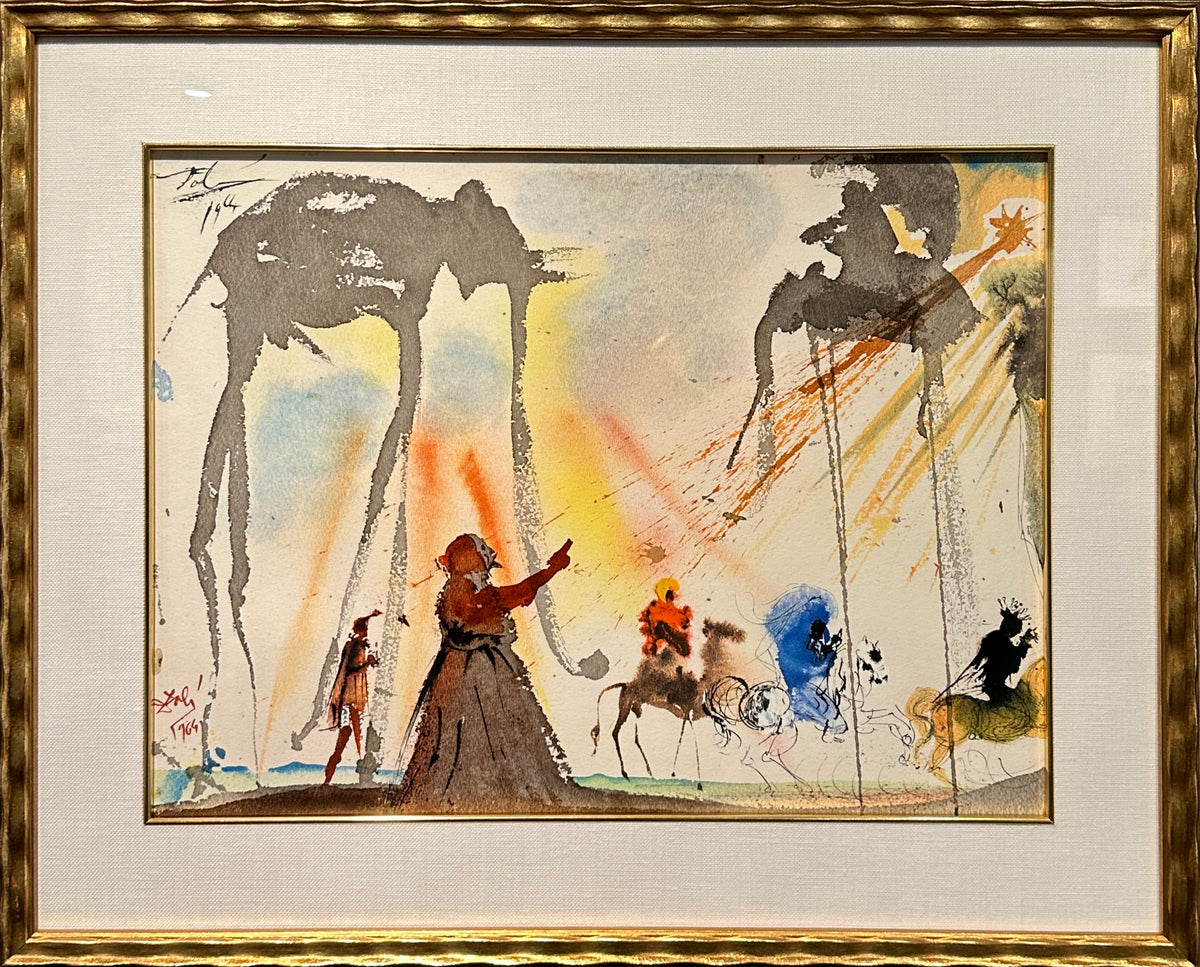 Salvador Dalí – Omnes de Saba Venient (Biblia Sacra, 1964)