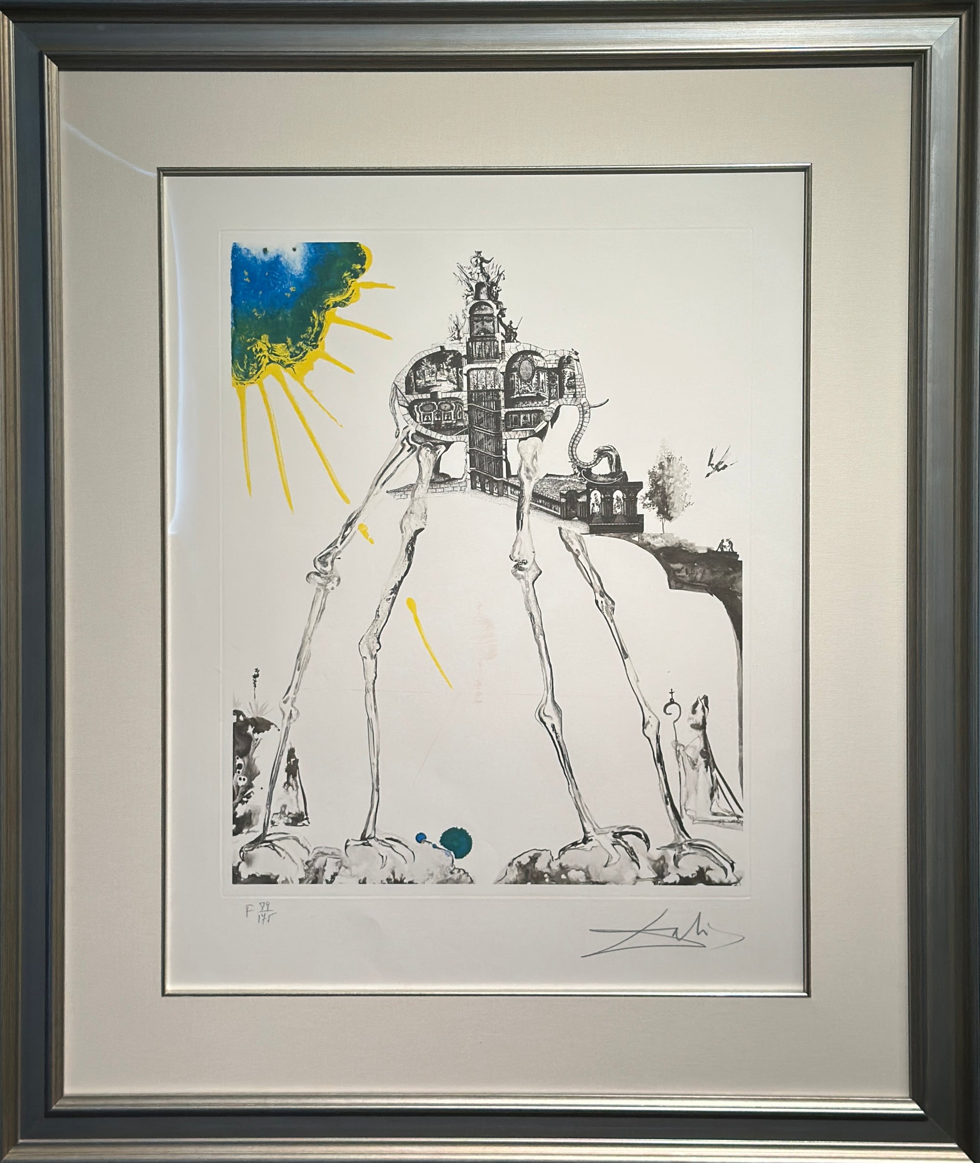 Salvador Dali-Space Elephant