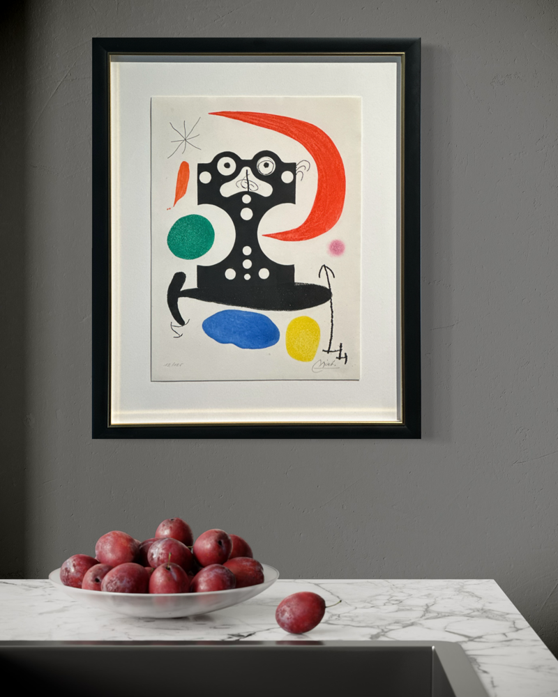 Miro-Monument for Christopher Columbus and Marcel Duchamp (1971)