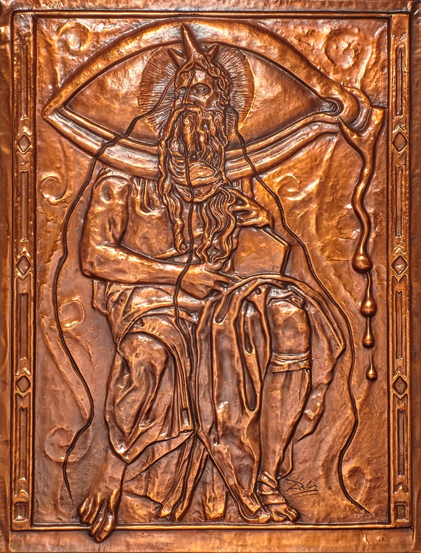 Moses and Monotheism Bronze Bas Relief